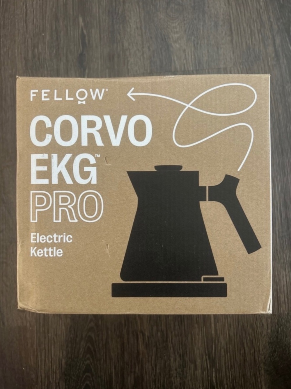 Fellow Corvo EKG Pro 0.9L 120V Electric Kettle Matte Black